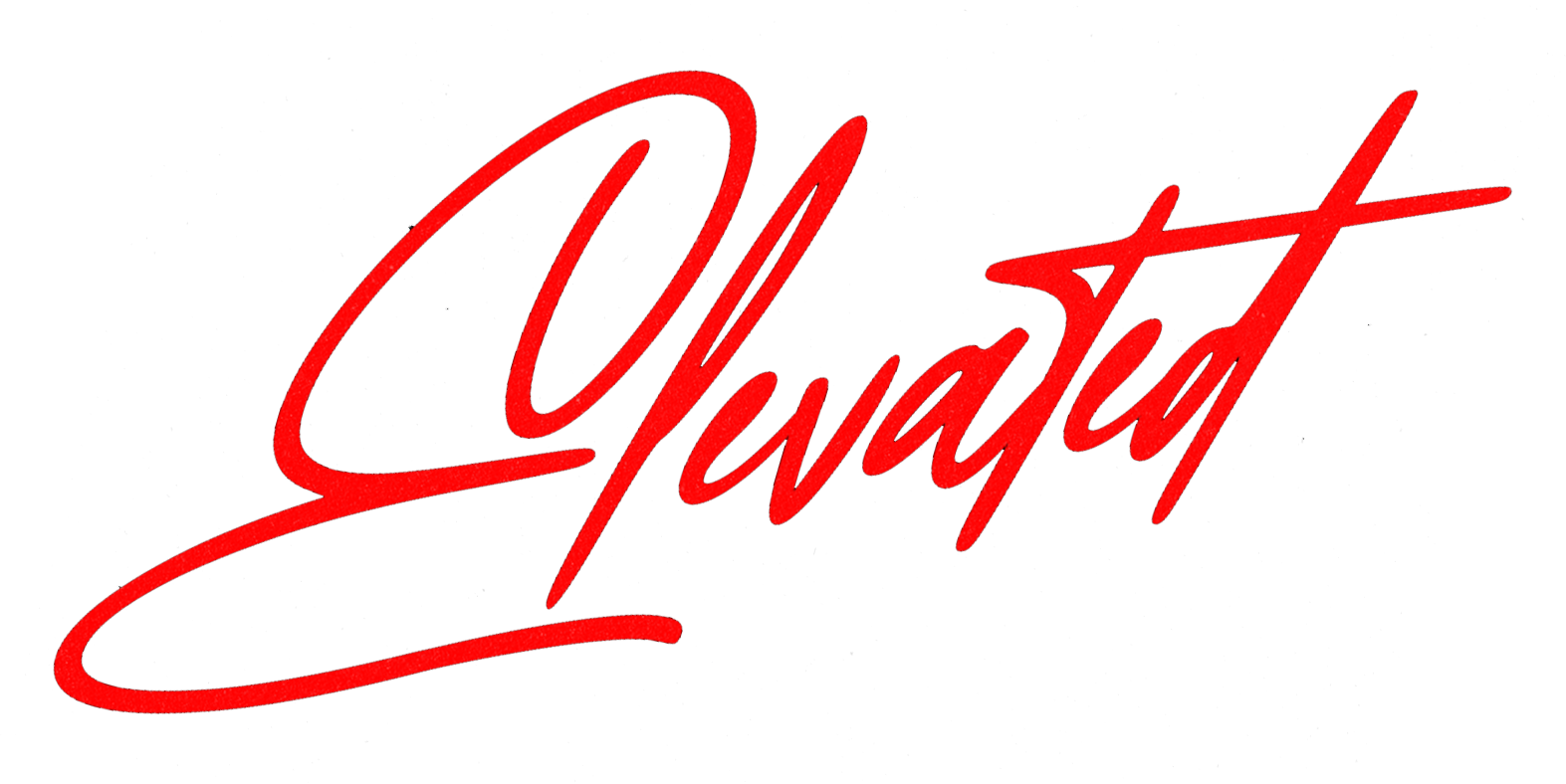 Red 'Elevated' logo on a white background