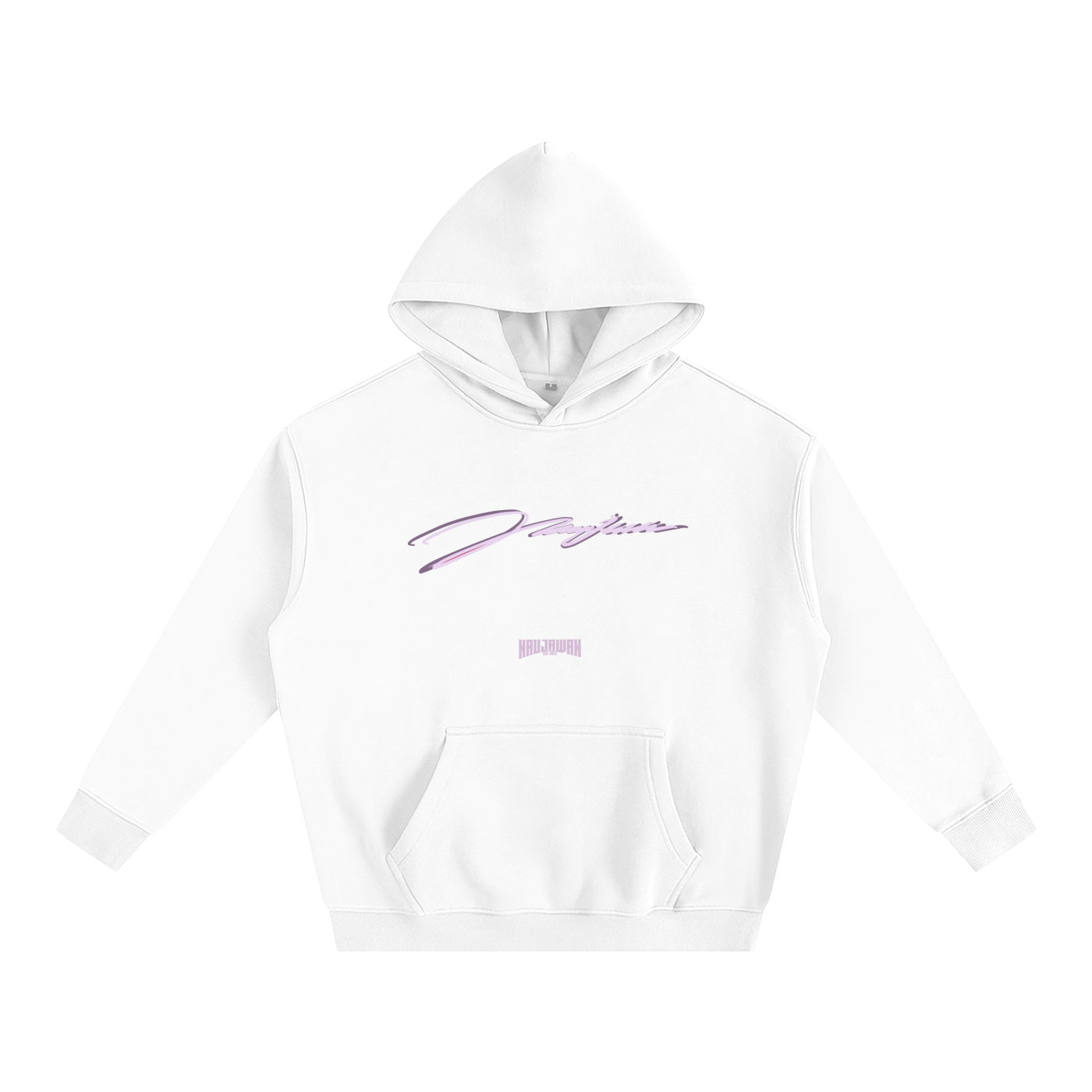 Kaur White Hoodie [oversized and unisex sizing]