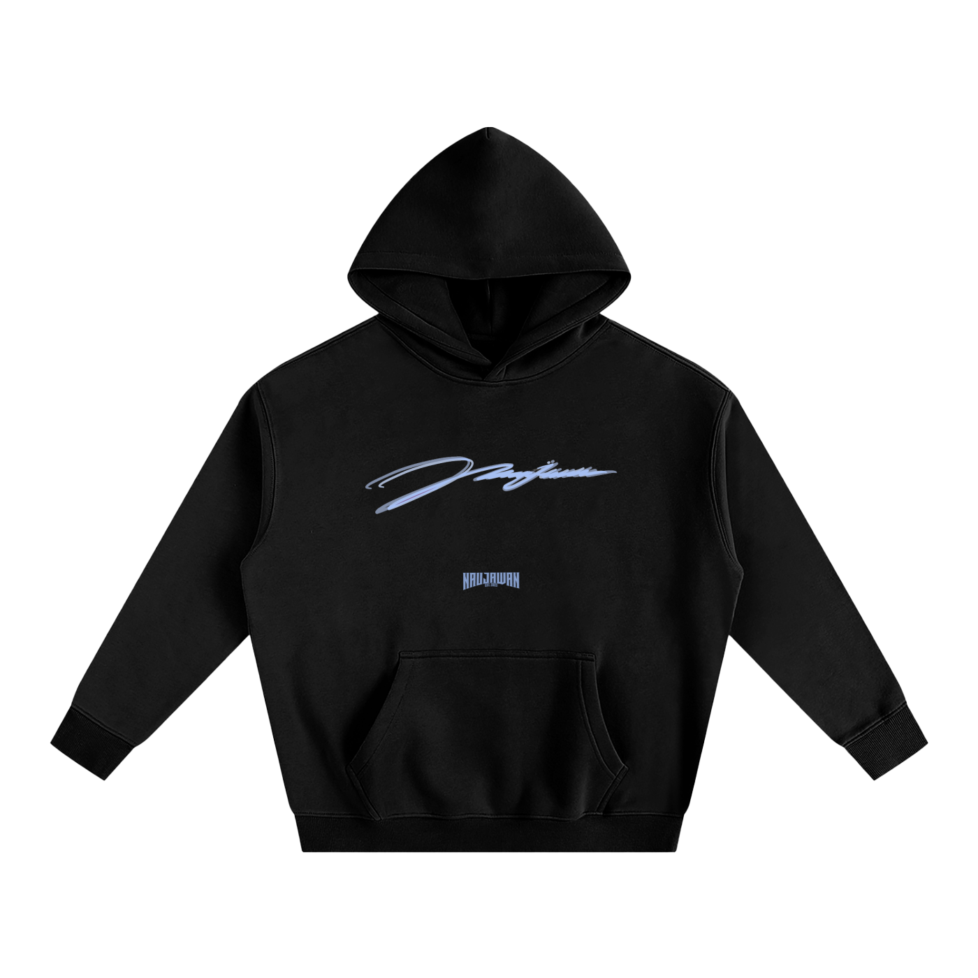 Singh Black Hoodie [oversized]