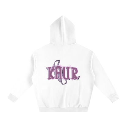 Kaur White Hoodie [oversized and unisex sizing]