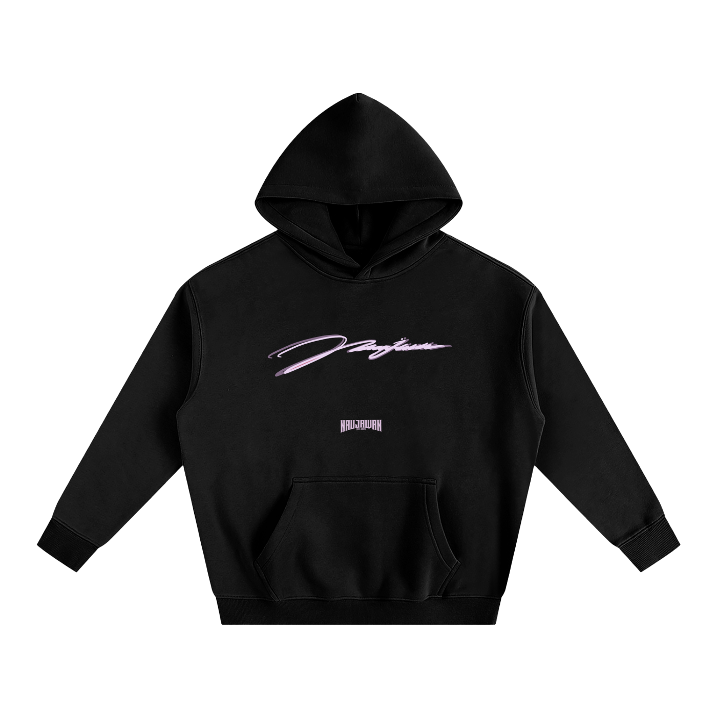 Kaur Black Hoodie [oversized and unisex sizing]